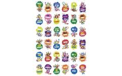 Beloningsstickers 150 Crazy balls 36 motieven, 720 stuks