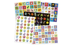 Beloningsstickers snelbestelpakket Fantasie, 150-225 mot. 3500 st.
