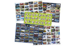 Beloningsstickers snelbestelpakket Voertuigen/sport 8006, 180-200mot 4000 st
