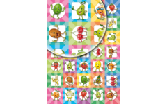 Beloningsstickers Fruitees 68 30 motieven, 600 stickers