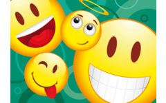 Ansichtkaarten Smileys 5509 4 motieven, 48 stuks