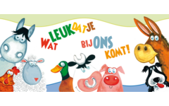 Oproepkaarten vrolijke dieren 5201 2 motieven, 25 stuks