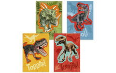 Beloningskaarten Dino's 4552 4 motieven, 96 stuks