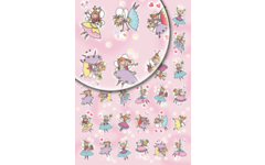 Beloningsstickers Prinsessen 243 36 motieven, 720 stuks