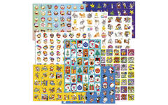 Beloningsstickers Mix Feestdagen 319005, 35 motieven, 700 stuks