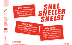 Beloningsstickers 480 Snel, sneller, snelst, 36 motieven, 720 stuks