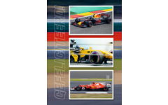 Ansichtkaarten 5757 Snel, sneller, snelst 4 motieven, 48 stuks