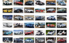 Krasstickers 585 sportcars, 36 motieven, 540 stuks
