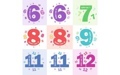 Beloningsstickers tafel 6-9 + 11-12