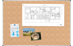 Prikbord Legamaster UNITE kurk 100 x 150 cm