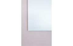 Glasbord Legamaster mat 90 x 120 cm Warm Grey (rechte hoek)
