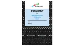 Bordkrijt wit stofvrij, 12 stuks