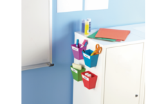 Opbergbakjes magnetisch, 4 stuks