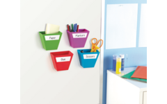 Opbergbakjes magnetisch, 4 stuks