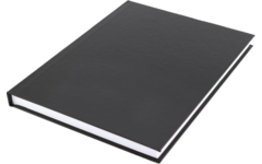 Schrift A5 met harde kaft gelinieerd 80 vel, 80 gram