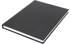 Schrift A5 met harde kaft gelinieerd 80 vel, 80 gram