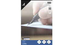 Schrijfblok A4 ruit 5 mm 100 vel