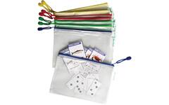 Zipperbag A4 assorti