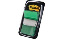 Indextabs tape-flags groen, 50 stuks