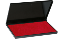 Stempelkussen rood, 70 x 110 mm