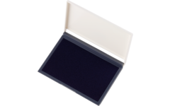 Stempelkussen blauw, 70 x 110 mm