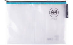 Zipperbag A4 assorti