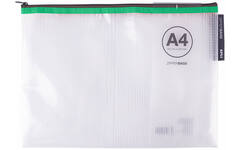 Zipperbag A4 assorti