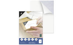 Etiketten 210x297mm 1 etiket per A4 vel, 100 stuks