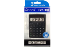 Rekenmachine Rebell eco 310 BX 8 cijfers