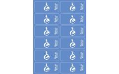 Pictogramstickerpakket 106899 assorti XL