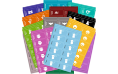 Pictogramstickerpakket 106899 assorti XL