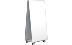 Whiteboard Nobo Move&Meet basis set afneembaar en draagbaar whiteboard grijs
