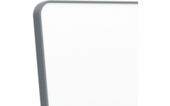 Whiteboard Nobo Move&Meet afneembaar en draagbaar 180x90cm grijs frame