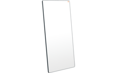 Whiteboard Nobo Move&Meet afneembaar en draagbaar 180x90cm zwart frame