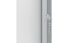 Binnenvitrine Nobo draaideur met slot 4 x A4