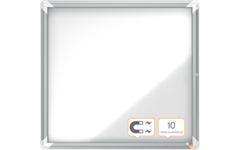 Binnenvitrine Nobo draaideur met slot 6 x A4
