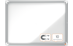 Binnenvitrine Nobo draaideur met slot 8 x A4
