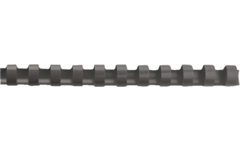 Bindrug zwart 12 mm, 100 stuks
