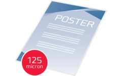 Lamineerhoes/plasticifeerhoes Leitz A4, 125 micron,100 stuks