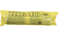 Vuilniszak Komo 60 liter, 20 stuks