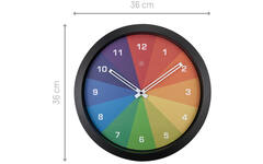 Wandklok 36 cm Multicolor Joy