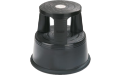 Opstapkruk roll-a-step 42cm kunststof zwart