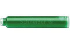 Inktpatronen Schneider groen, 6 stuks