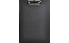 Klembord A4 dubbel PVC zwart