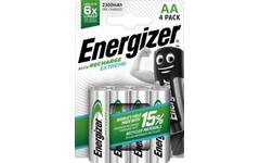 Batterijen Energizer oplaadbaar NiMH AA 700mAh HR03, 4 stuks