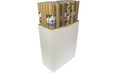 Cadeaupapier kraft assorti 70 x 200 cm