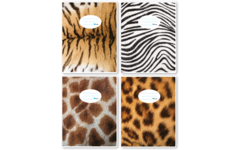Schriften commerciaal 4x7,5 mm, dierenhuiden, 16,5 x 21 cm, 80 gr (25 stuks)