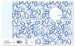 Schriften ruit 5x9 mm, cijfers, 16,5 x 21 cm, 80 gr