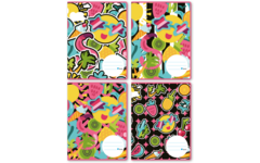 Schriften 6-4-6, zomervakantie, 16,5 x 21 cm, 80 gr (25 stuks)
