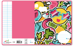 Schriften 6-4-6, zomervakantie, 16,5 x 21 cm, 80 gr (25 stuks)